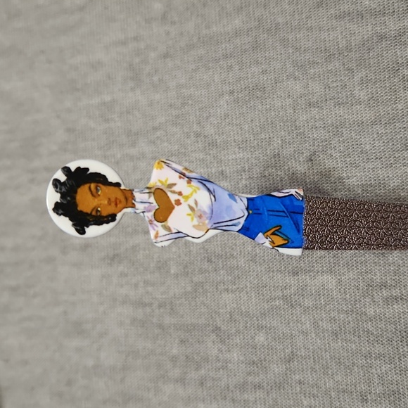 RARE❗️ Beauty Secrets Lady Nail File Manicure Tool Metal Emery Board - Picture 3 of 7